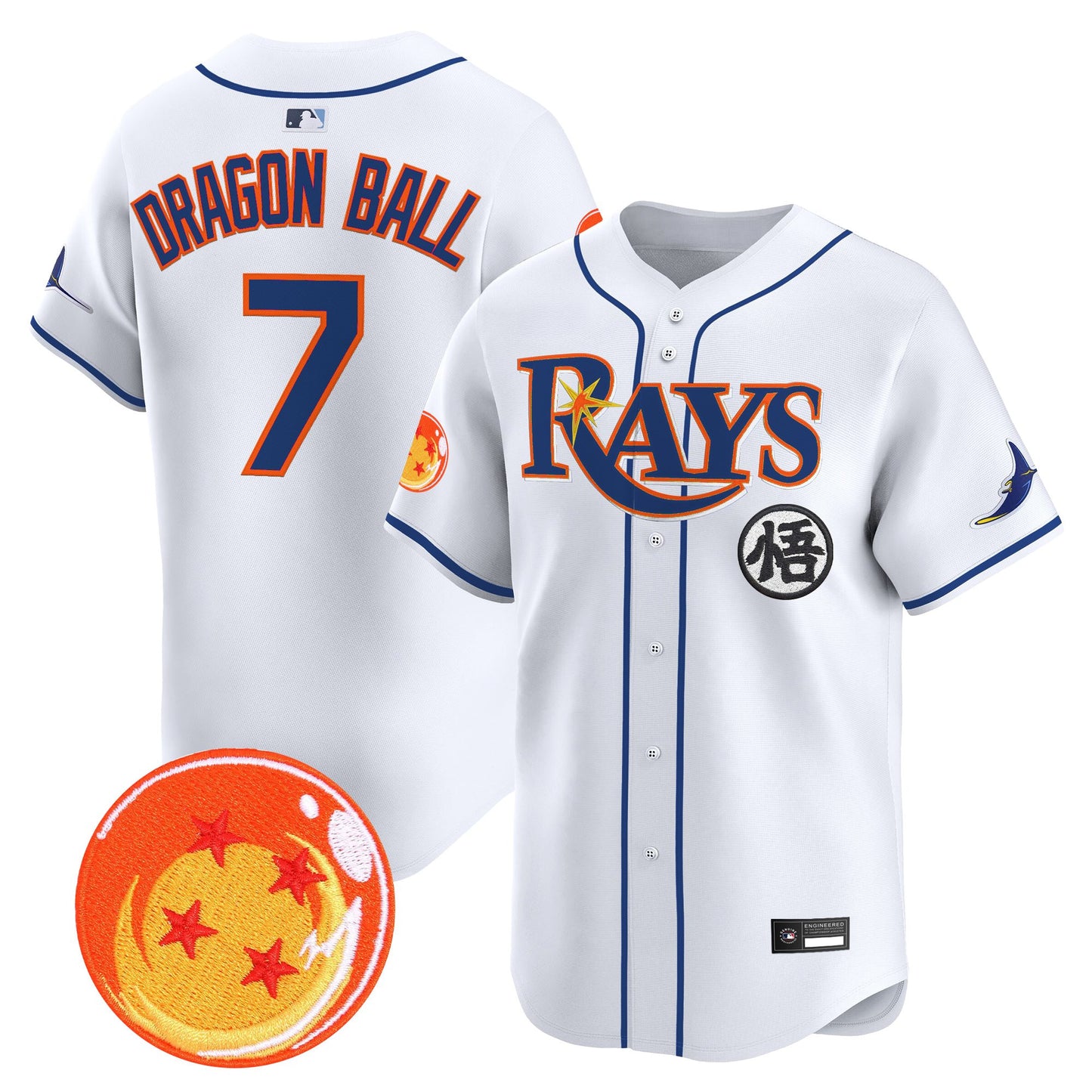 Tampa Bay Rays x DB Vapor Premier Limited Jersey - All Stitched