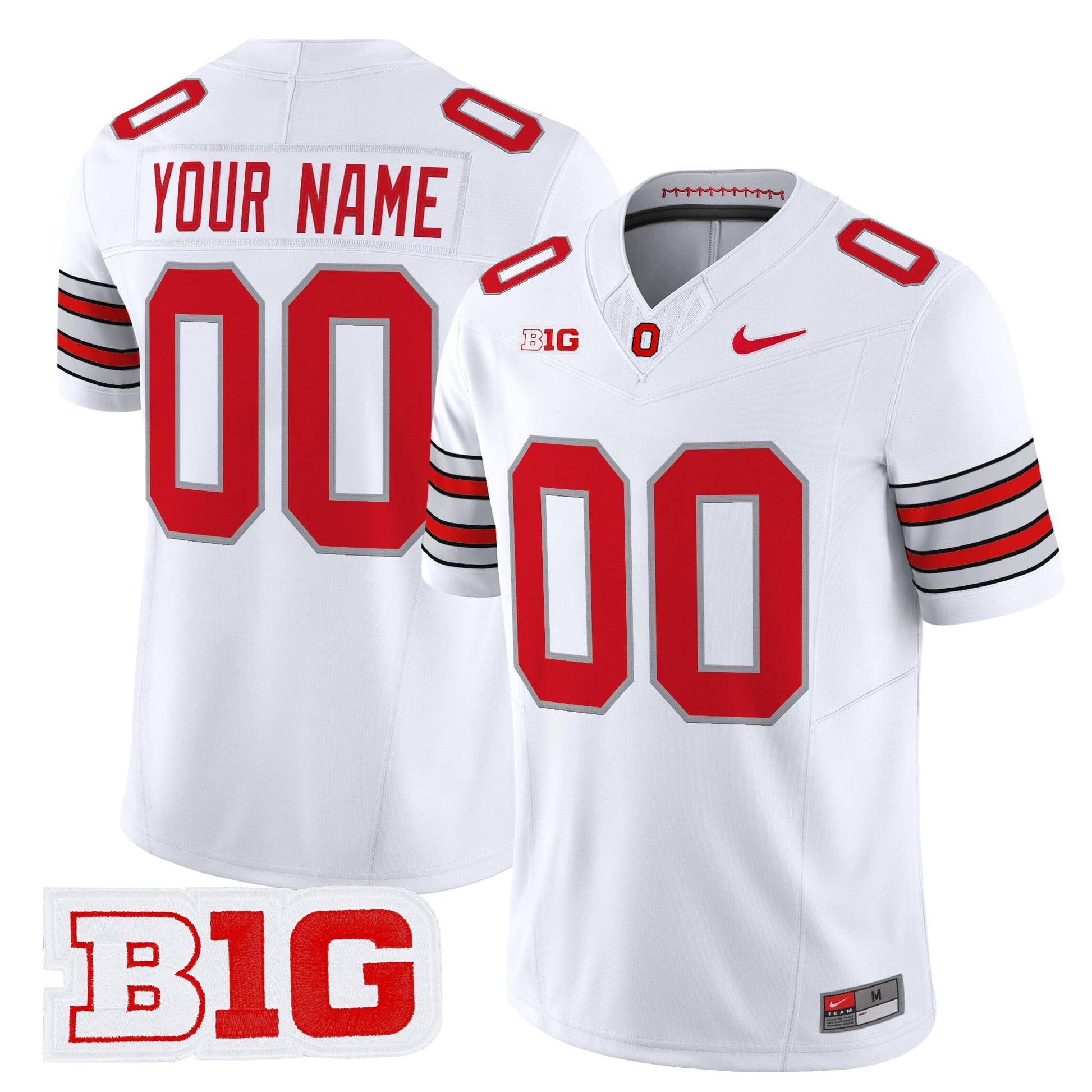 Ohio State Buckeyes 2026 "Tunnel Vision" Vapor Limited Custom Jersey - All Stitched