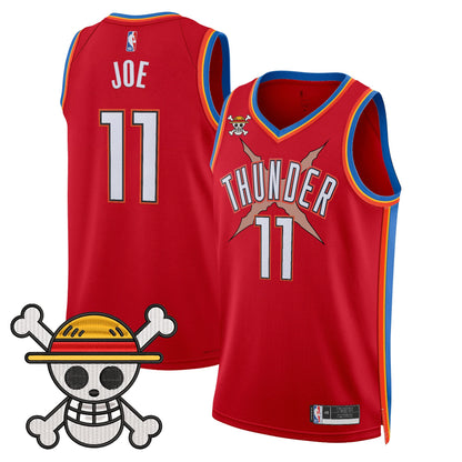 Oklahoma City Thunder x One Piece Swingman Jersey- Stitched
