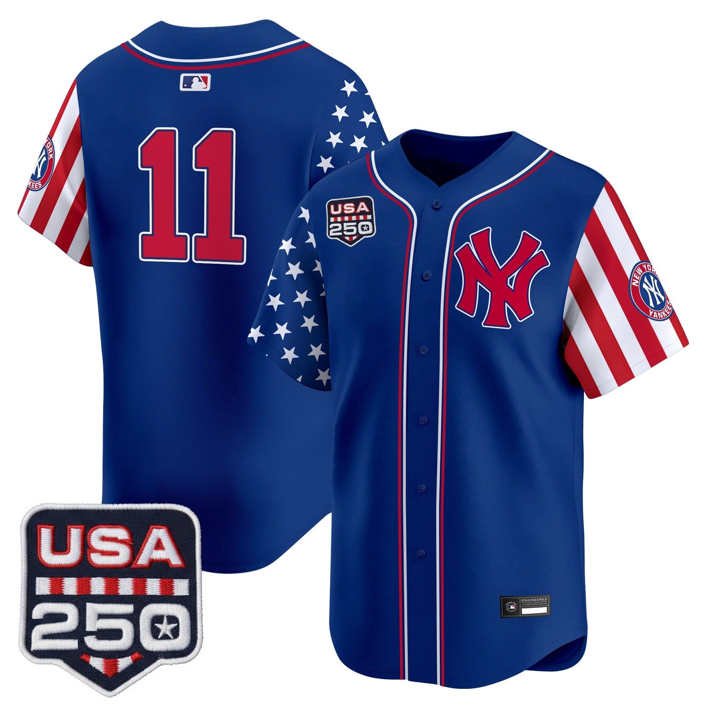 Yankees "America250 Edition" Vapor Premier Limited Jersey V2 - All Stitched