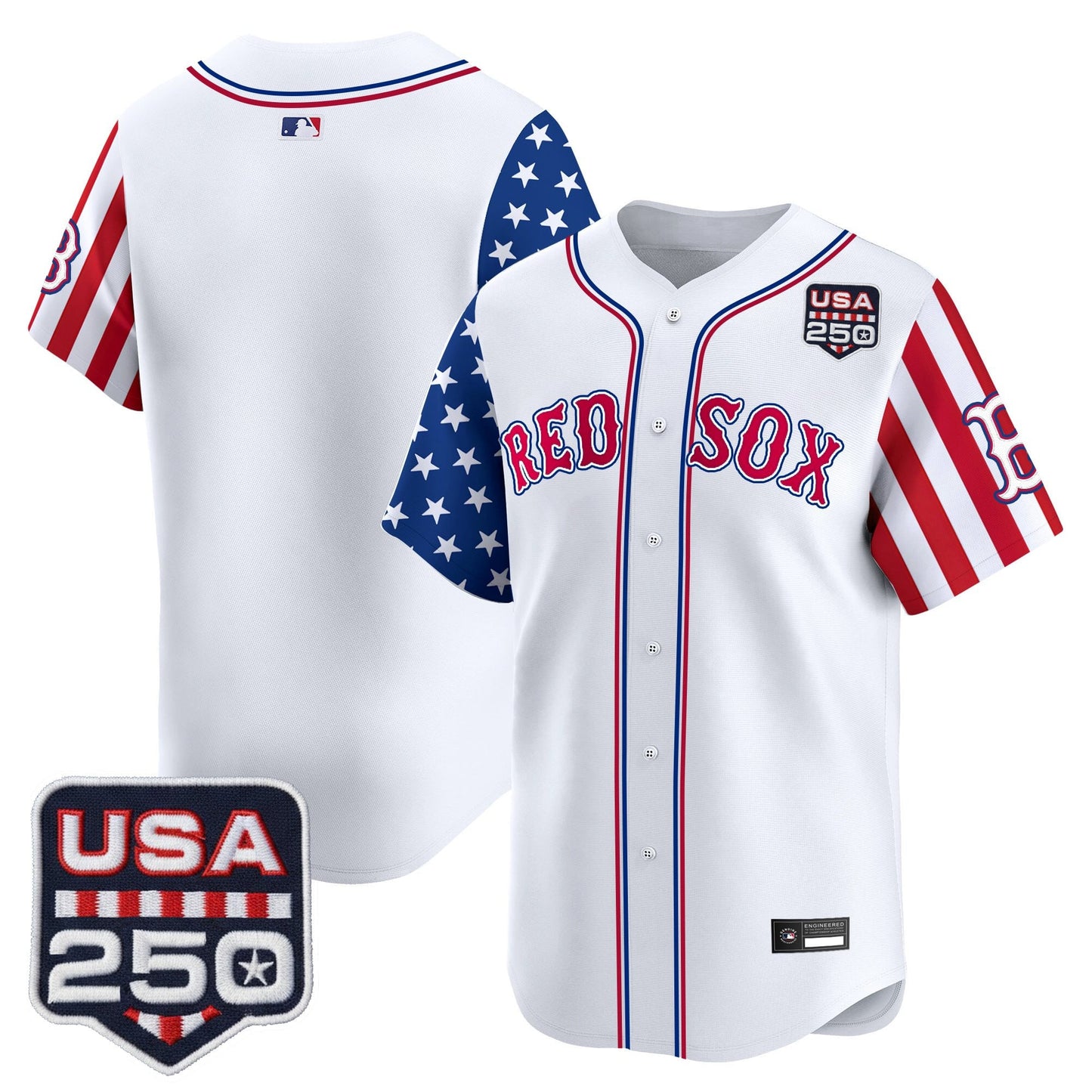 Boston Red Sox "America 250 Edition" Vapor Premier Limited Jersey - All Stitched