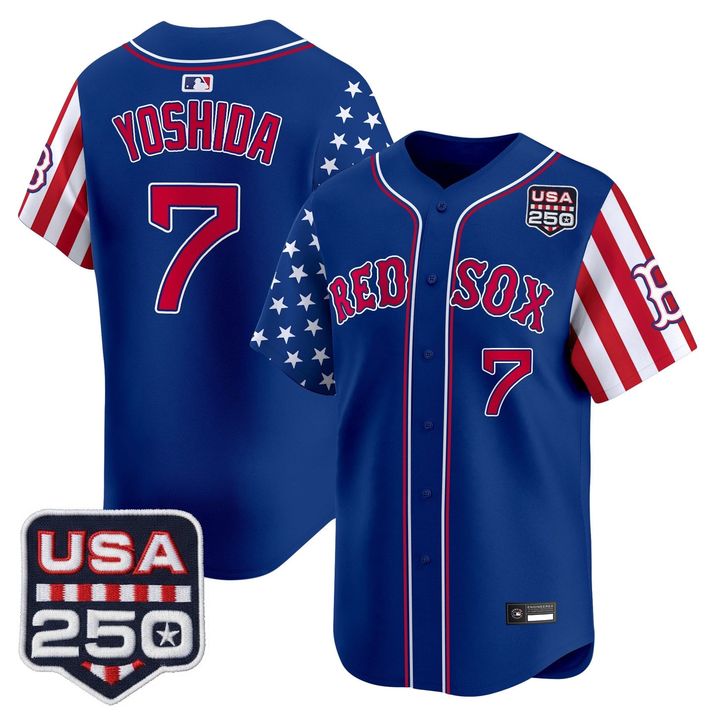 Boston Red Sox "America 250 Edition" Vapor Premier Limited Jersey - All Stitched