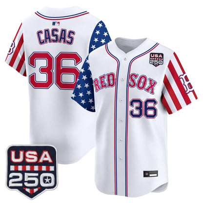 Boston Red Sox "America 250 Edition" Vapor Premier Limited Jersey - All Stitched