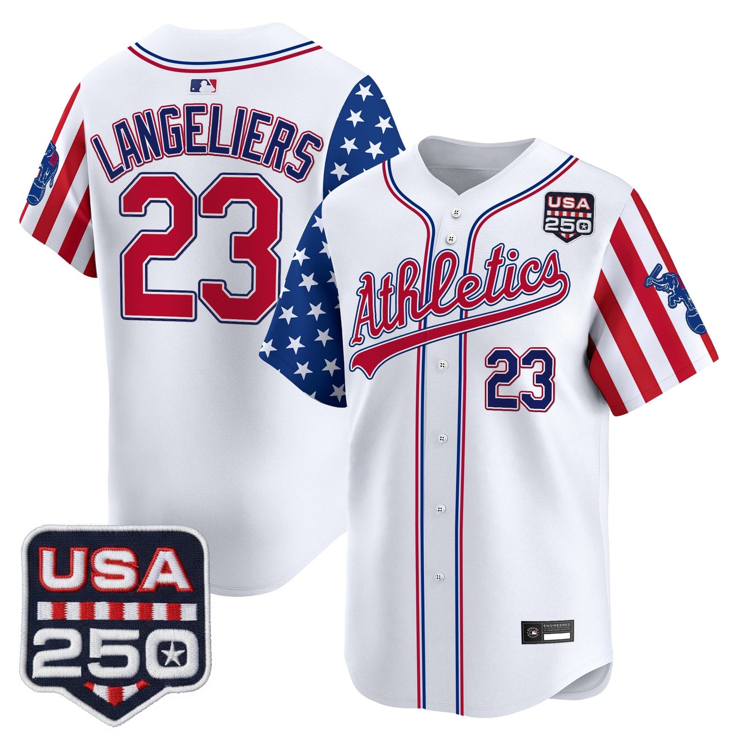Athletics "America 250 Edition" Vapor Premier Limited Jersey - All Stitched