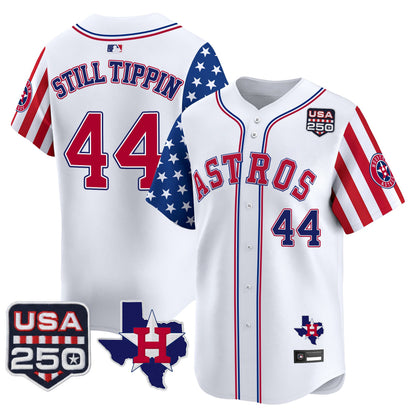 Houston Astros "America 250 Edition" Vapor Premier Limited Jersey - All Stitched