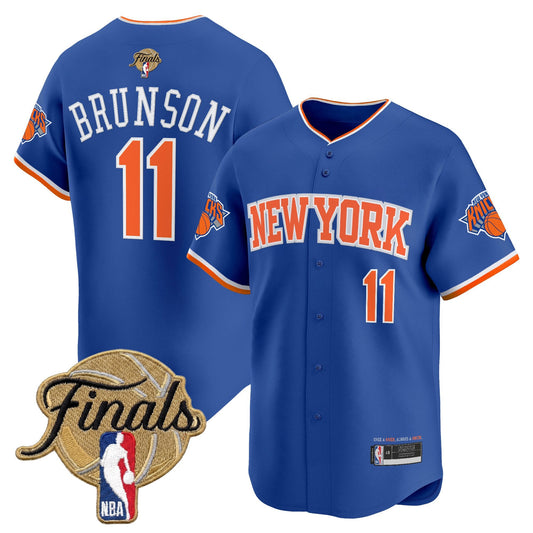 New York Knicks 2026 Finals Vapor Baseball Jersey - All Stitched