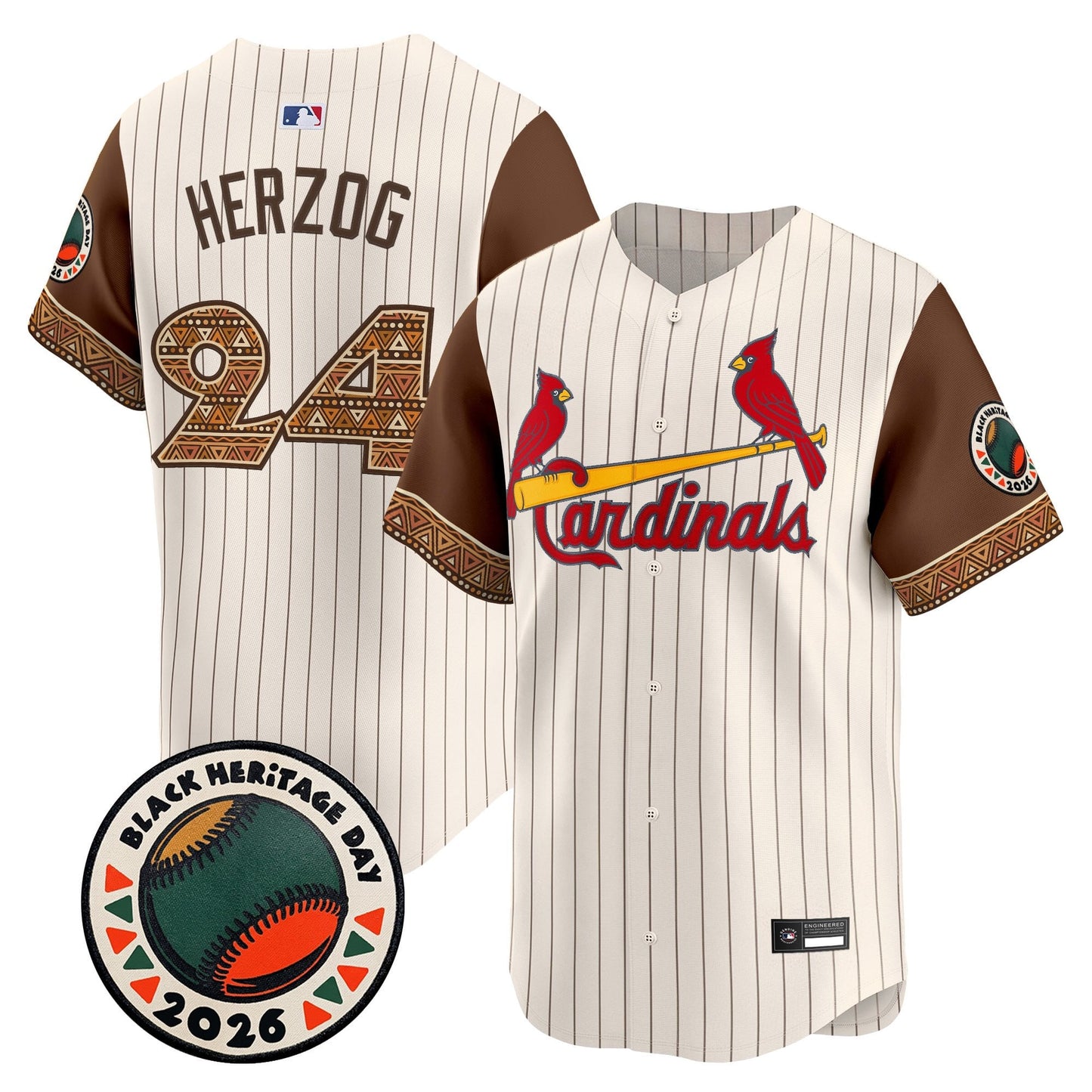 St. Louis Cardinals 2026 Black Heritage Day Vapor Premier Limited Jersey - Stitched