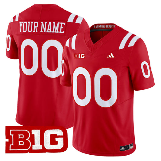 Nebraska Cornhuskers 2026 Vapor Limited Custom Jersey - Stitched
