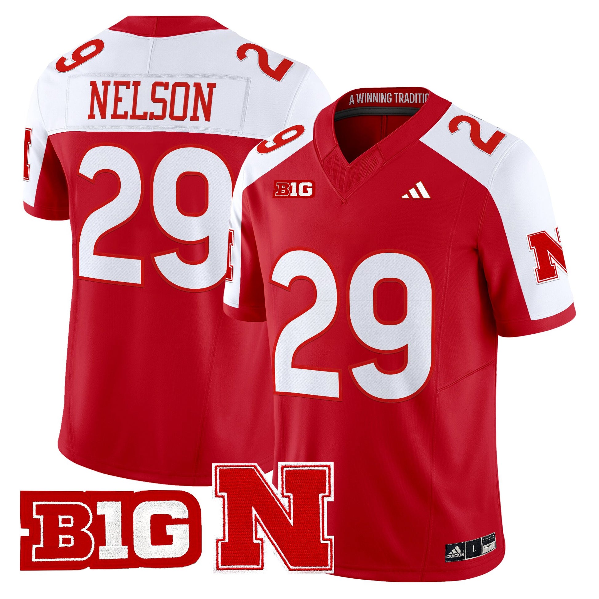  Nebraska Cornhuskers 2026 Vapor Limited Jersey - Stitched