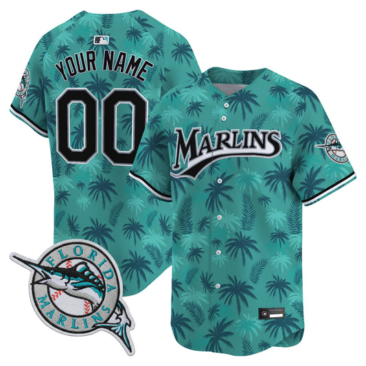 Miami Marlins GTA Vice City Vapor Premier Limited Custom Jersey - Stitched
