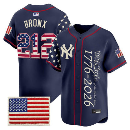 Men's Yankees "America 250 Edition" Vapor Premier Limited Jersey V3 - All Stitched