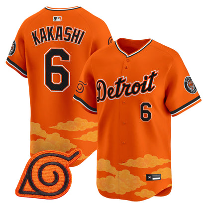 Detroit Tigers x Naruto Vapor Premier Limited Jersey - Stitched