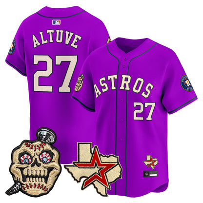 Houston Astros Screwed Up Click Vapor Premier Limited Jersey - All Stitched
