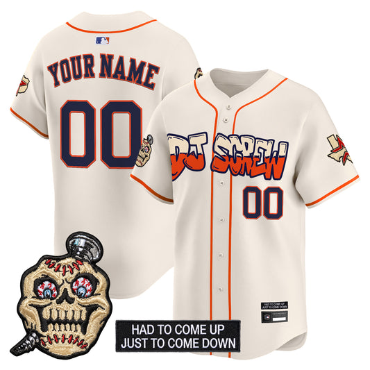 Houston Astros Screwed Up Click Vapor Premier Limited Custom Jersey V2 - All Stitched