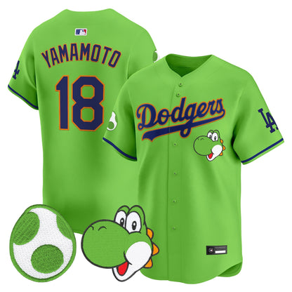 Los Angeles Dodgers x Yoshi Vapor Premier Limited Jersey - All Stitched