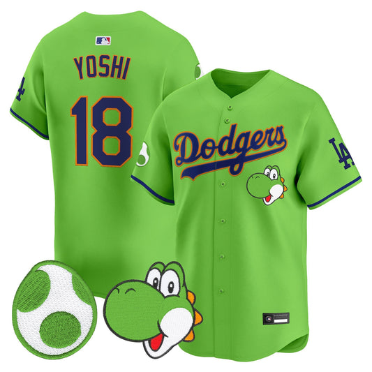 Los Angeles Dodgers x Yoshi Vapor Premier Limited Jersey - All Stitched