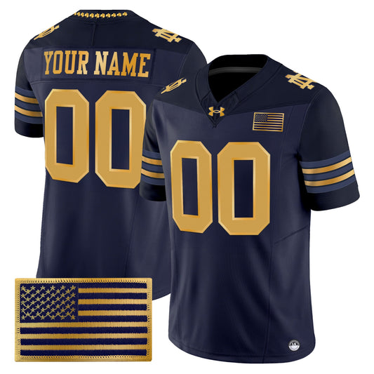 Notre Dame Fighting Irish 2026 Shamrock Series Vapor Limited Custom Jersey - Stitched