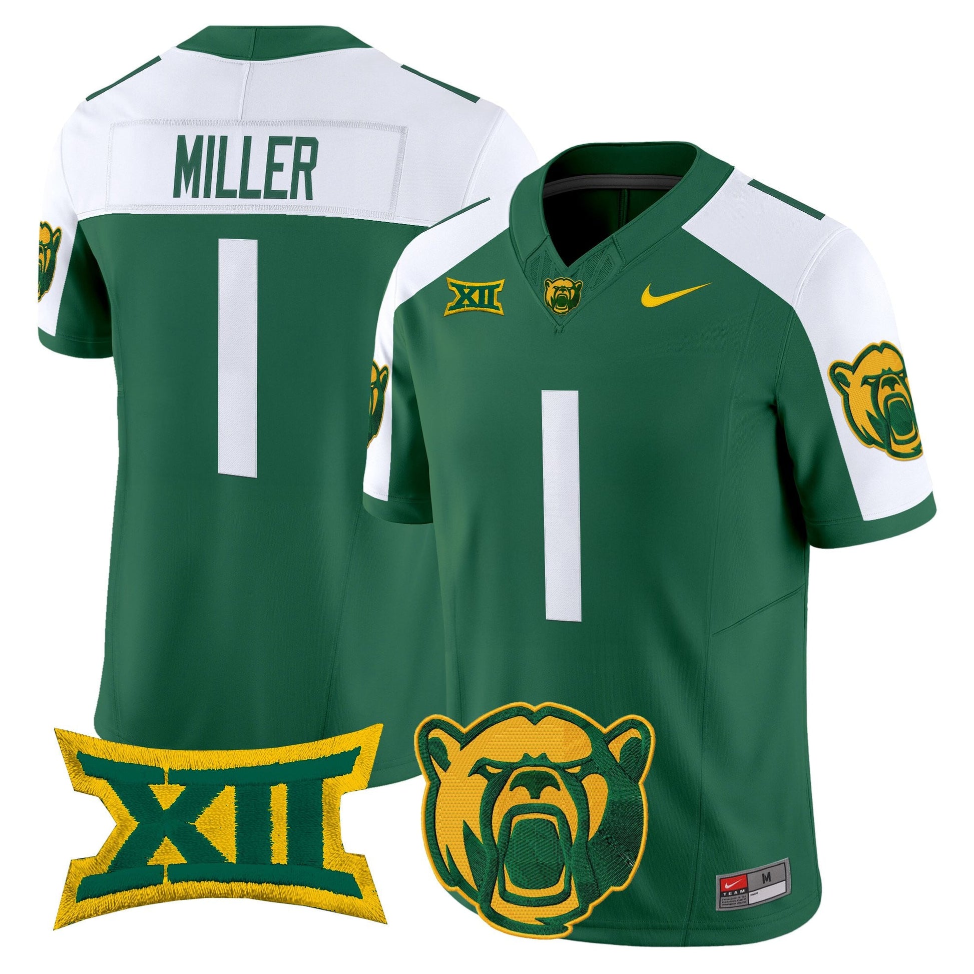 Men's Baylor Bears 2026 Vapor Limited Jersey - Stitched