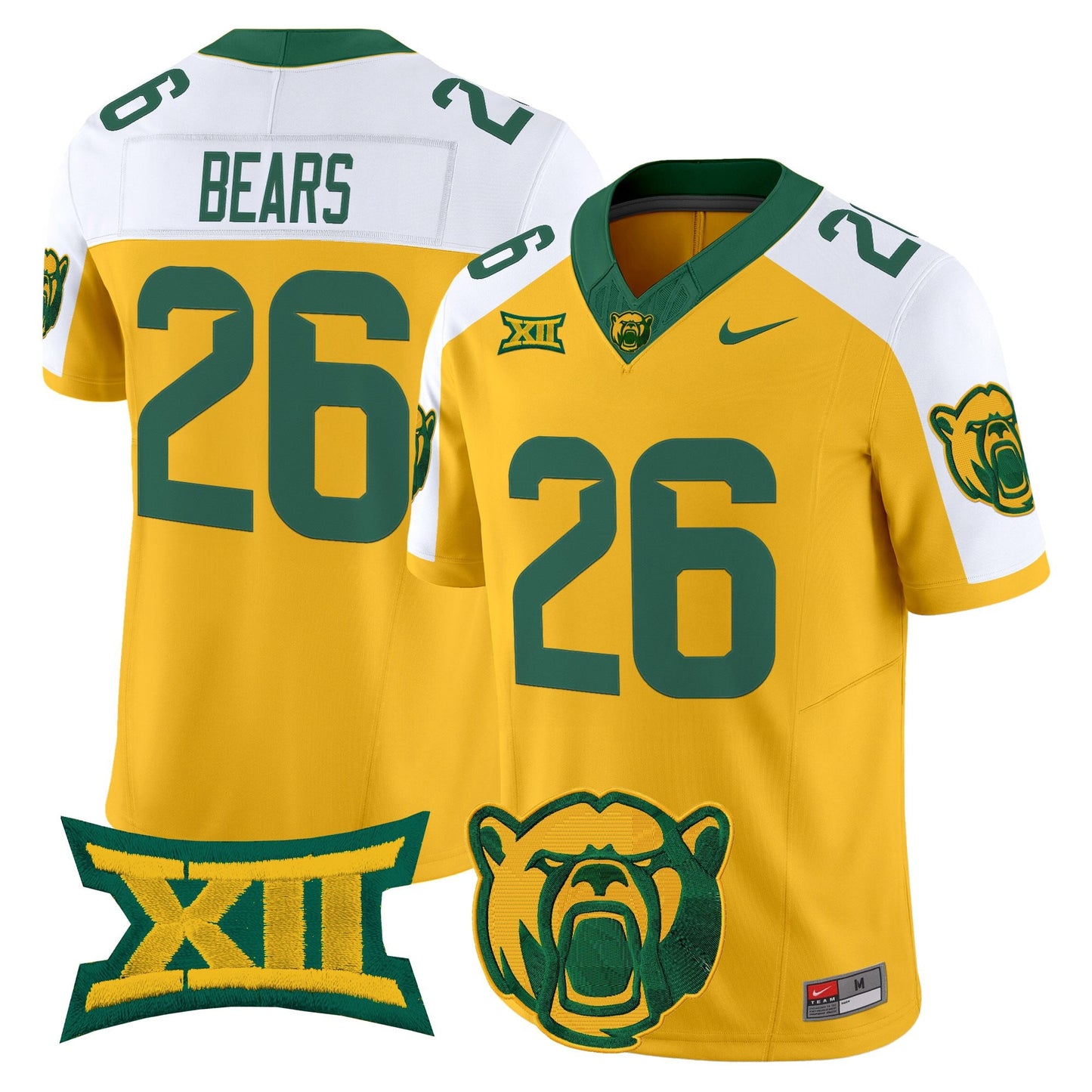 Men's Baylor Bears 2026 Vapor Limited Jersey - Stitched