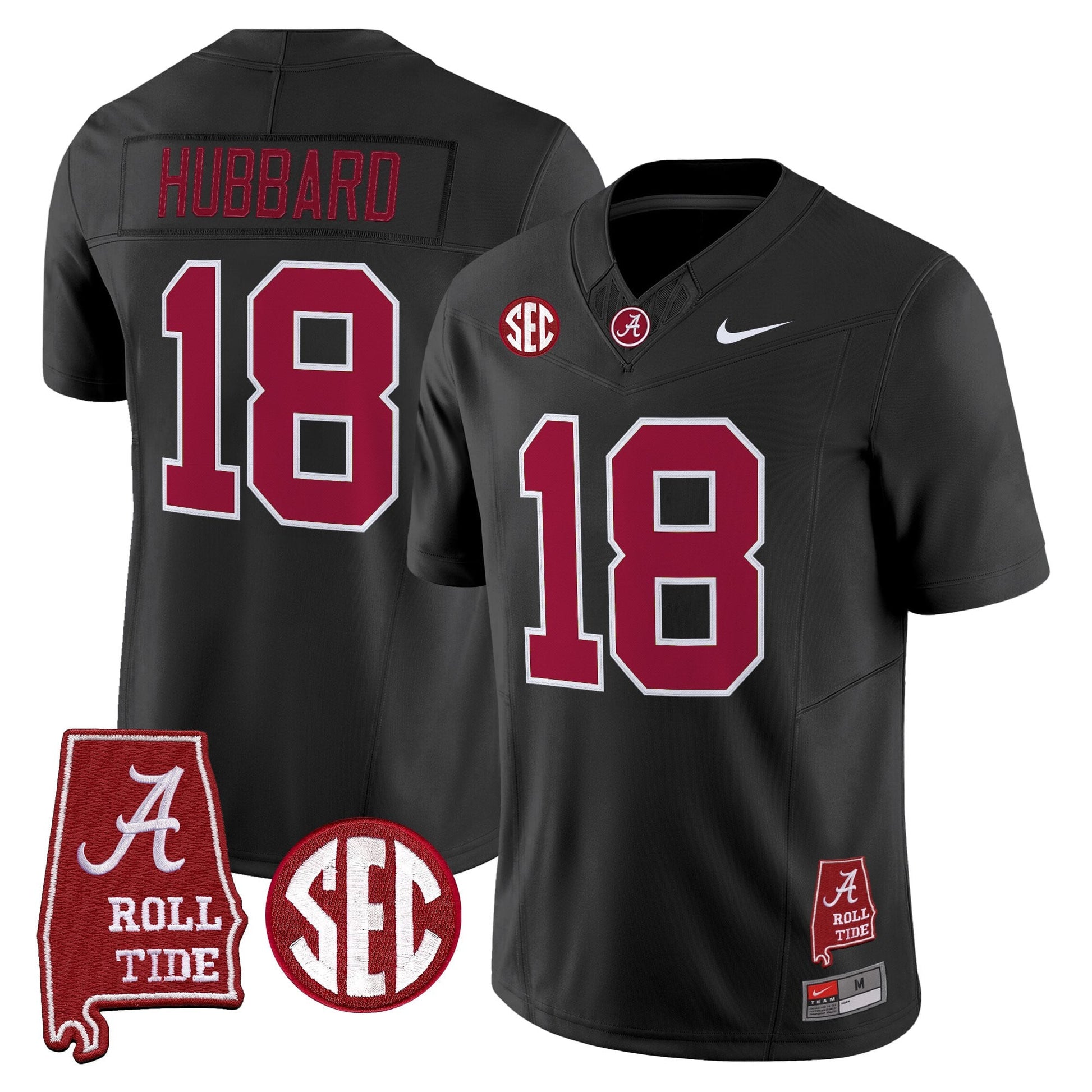 Alabama Crimson Tide 2026 Vapor Limited Jersey - Alabama Map - All Stitched