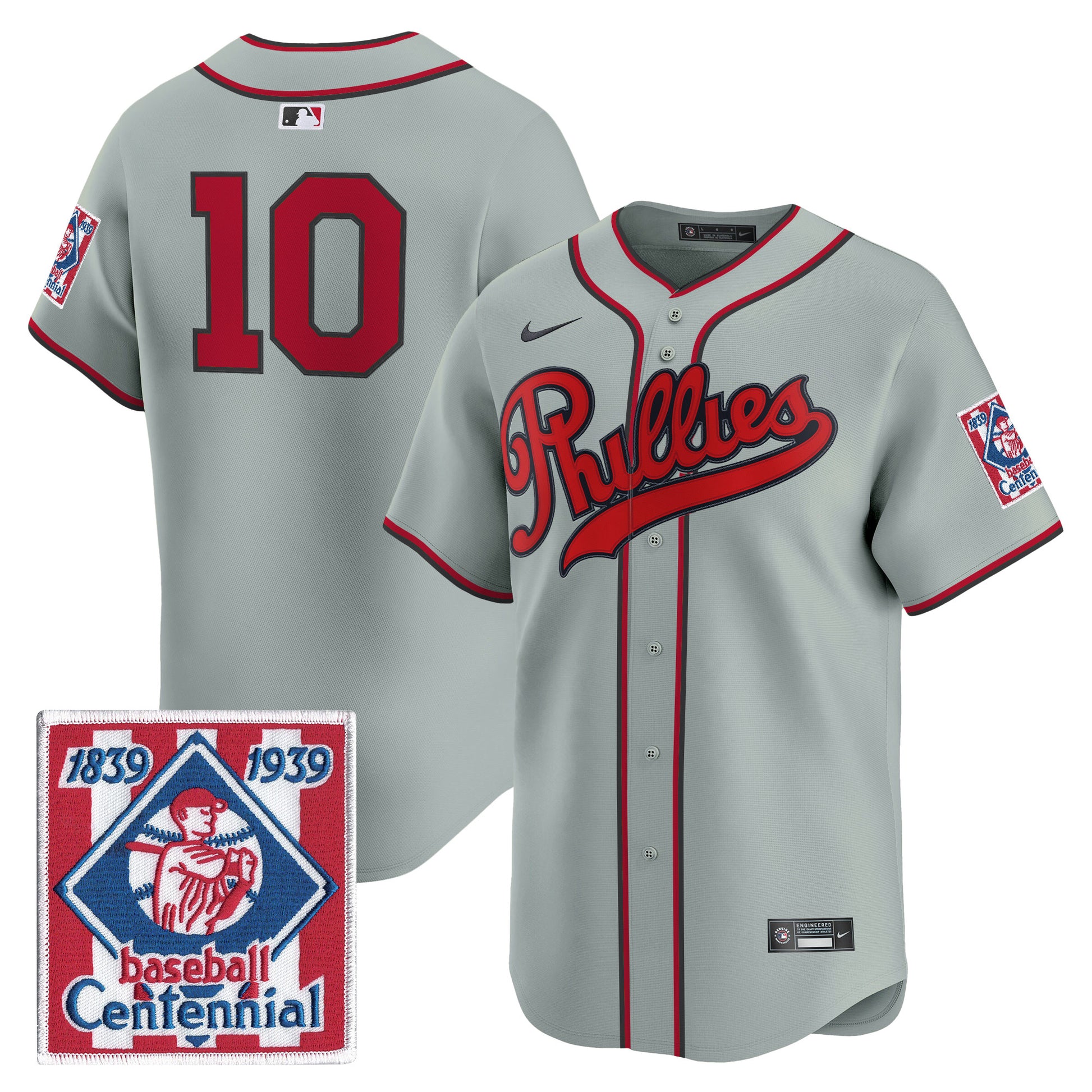 Philadelphia Phillies 2026 Field of Dreams Vapor Premier Limited Jersey - No Name on Back - Stitched