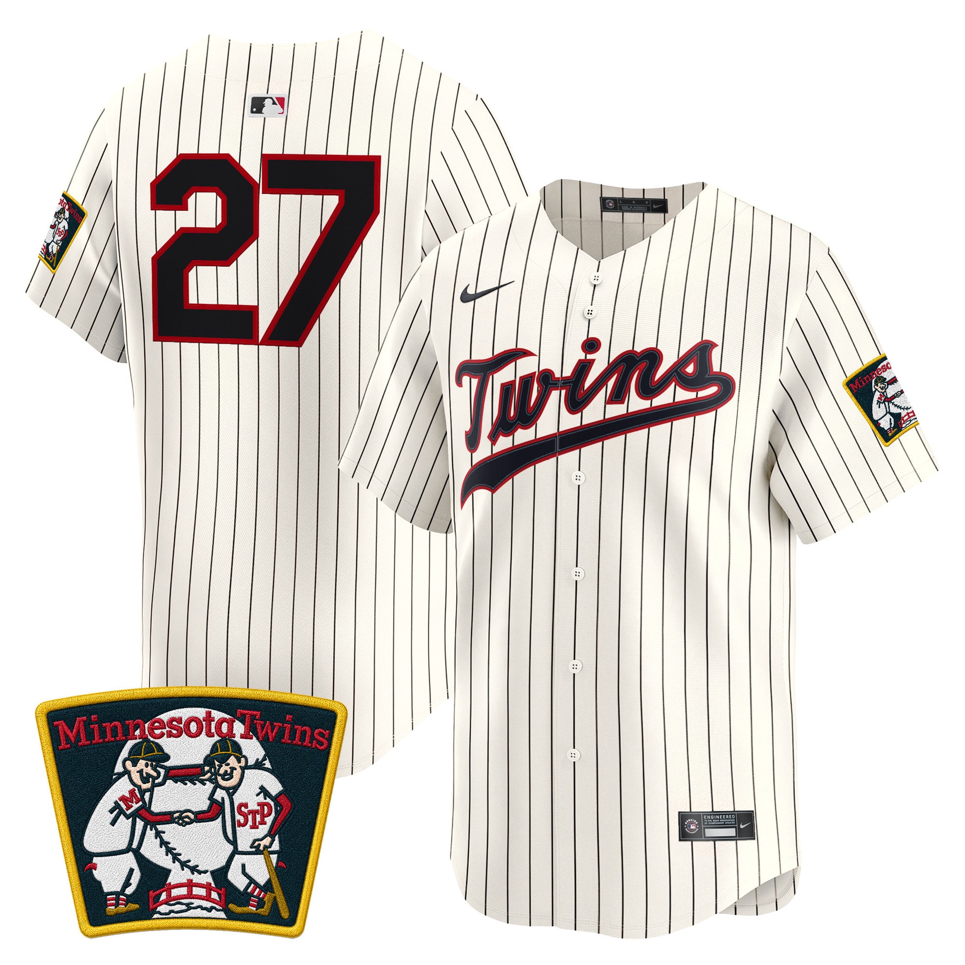 Minnesota Twins 2026 Field of Dreams Vapor Premier Limited Jersey - No Name on Back - Stitched