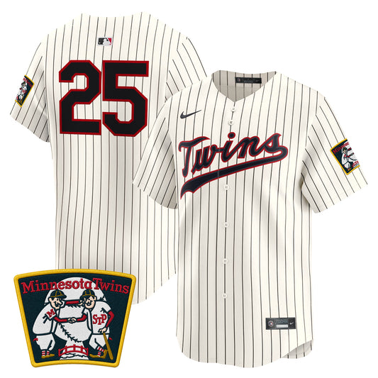 Minnesota Twins 2026 Field of Dreams Vapor Premier Limited Jersey - No Name on Back - Stitched