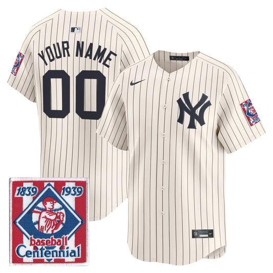 New York Yankees 2026 Field of Dreams Vapor Premier Limited Custom Jersey - All Stitched
