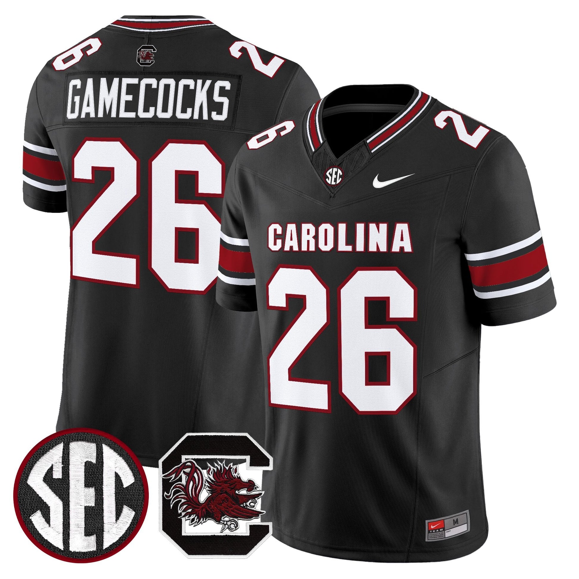 Men's South Carolina Gamecocks 2026 Vapor Limited Jersey V2 - All Stitched