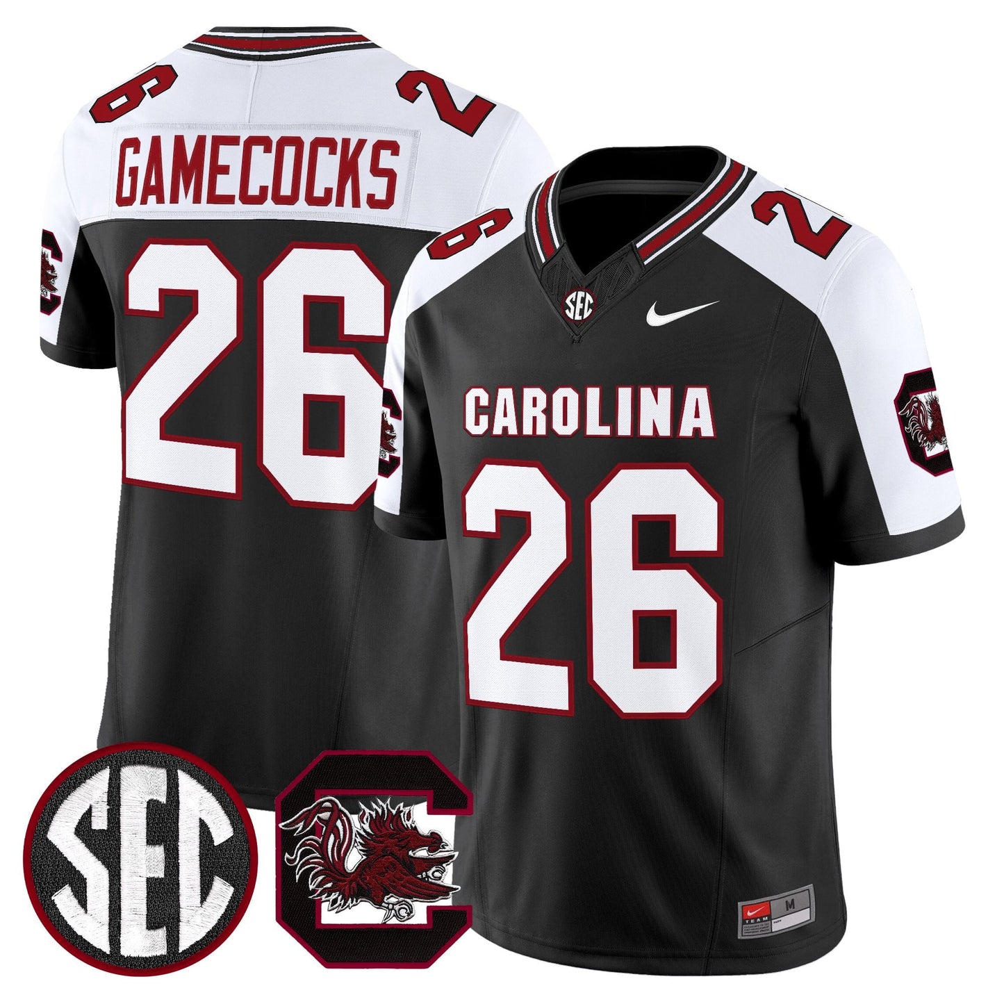 Men's South Carolina Gamecocks 2026 Vapor Limited Jersey V2 - All Stitched