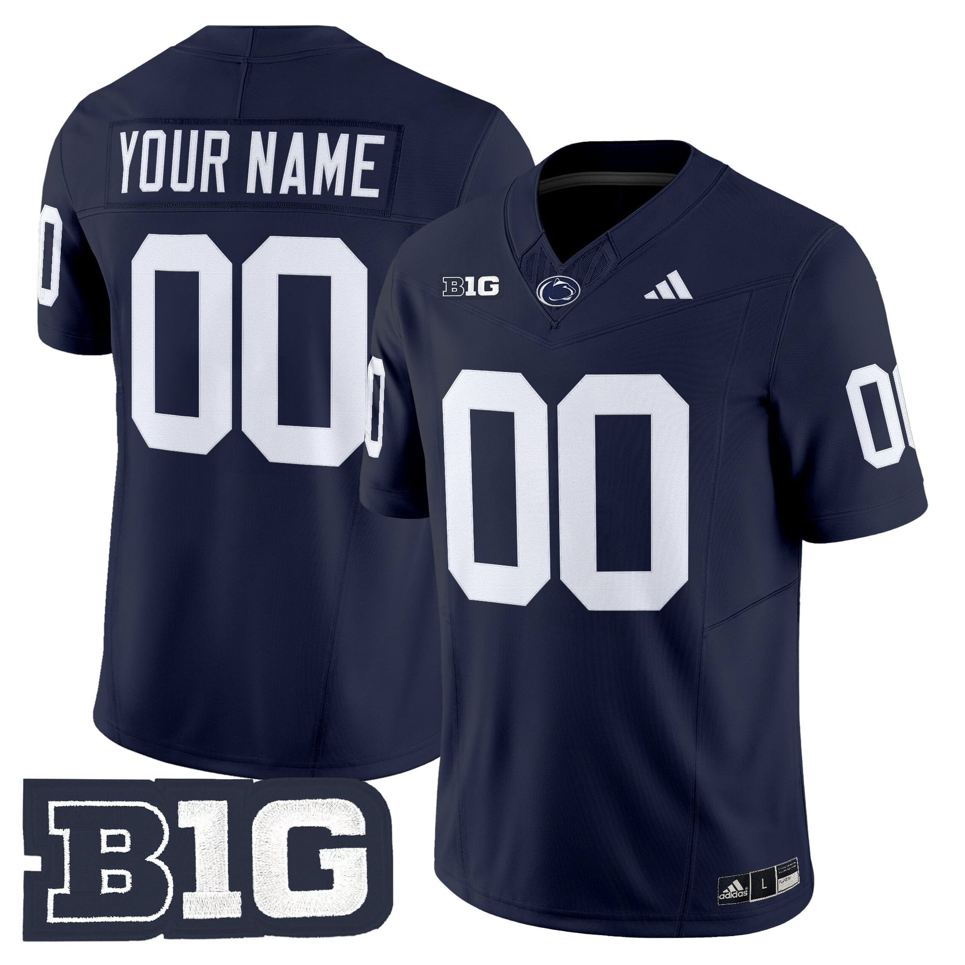 Penn State Nittany Lions 2026 Vapor Limited Custom Jersey - All Stitched