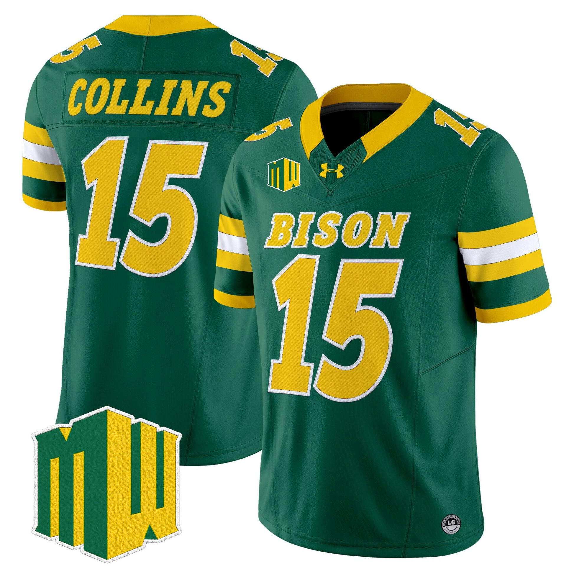  North Dakota State Bison 2026 Vapor Limited Jersey - Stitched