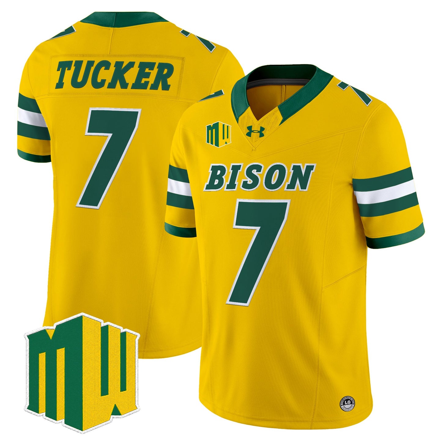  North Dakota State Bison 2026 Vapor Limited Jersey - Stitched