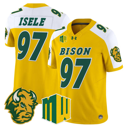  North Dakota State Bison 2026 Vapor Limited Jersey - Stitched