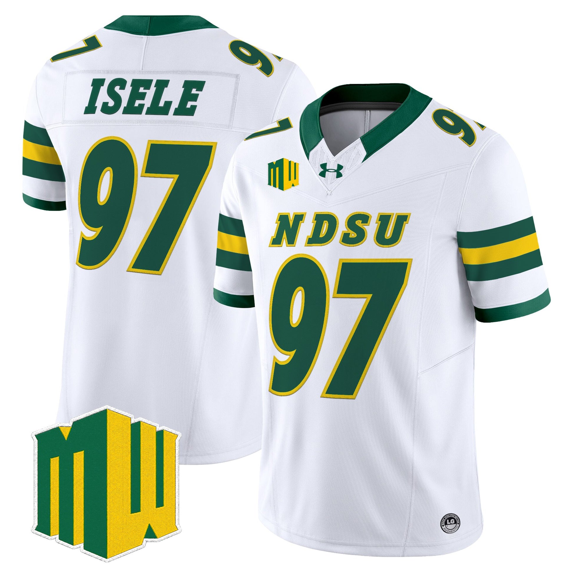  North Dakota State Bison 2026 Vapor Limited Jersey - Stitched