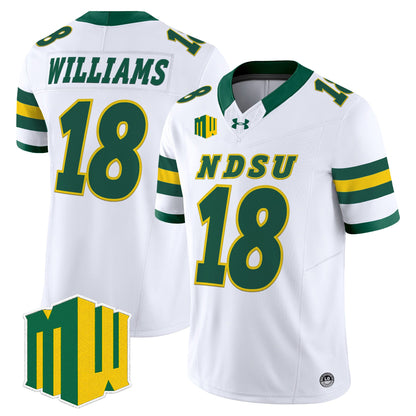  North Dakota State Bison 2026 Vapor Limited Jersey - Stitched