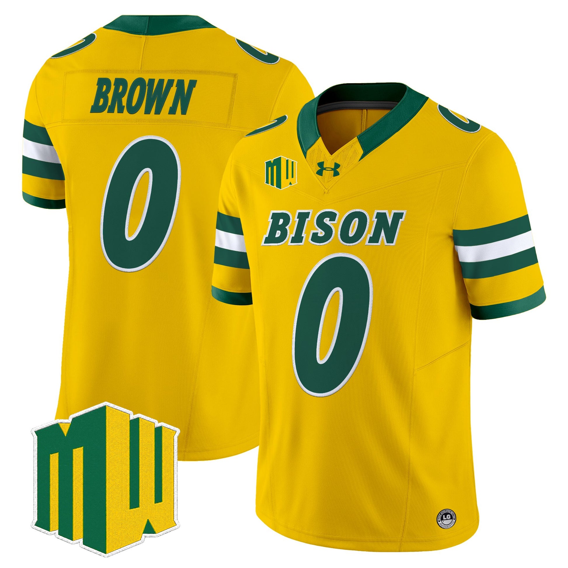  North Dakota State Bison 2026 Vapor Limited Jersey - Stitched