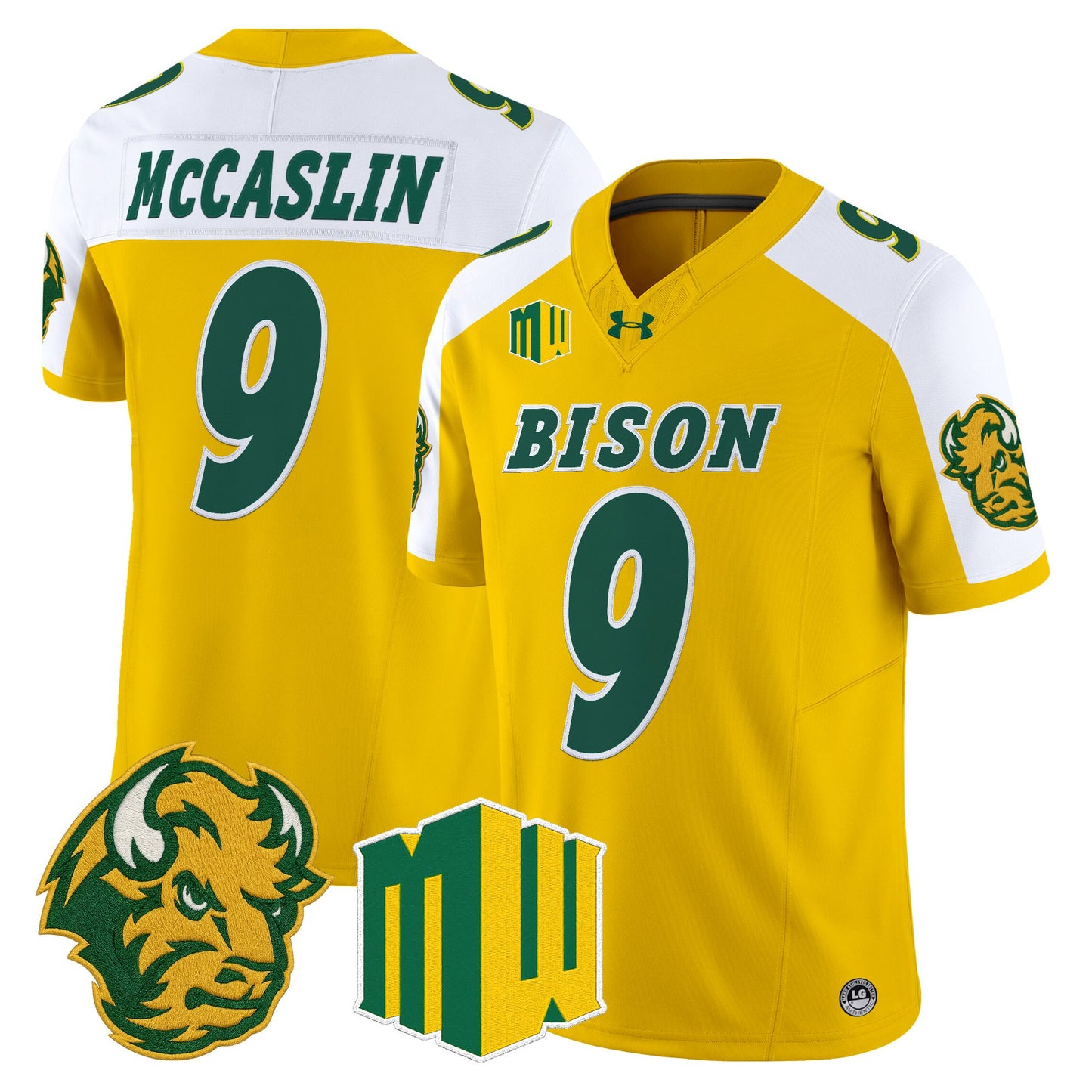  North Dakota State Bison 2026 Vapor Limited Jersey - Stitched