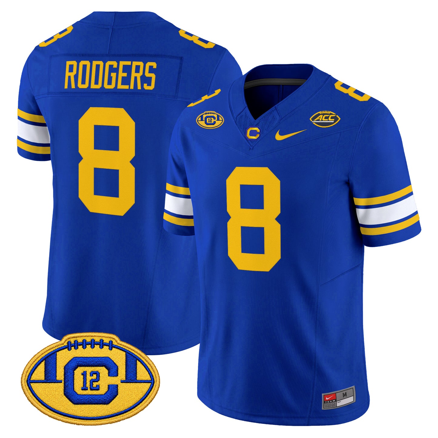 California Golden Bears Throwback Vapor Limited Jersey - Stitched
