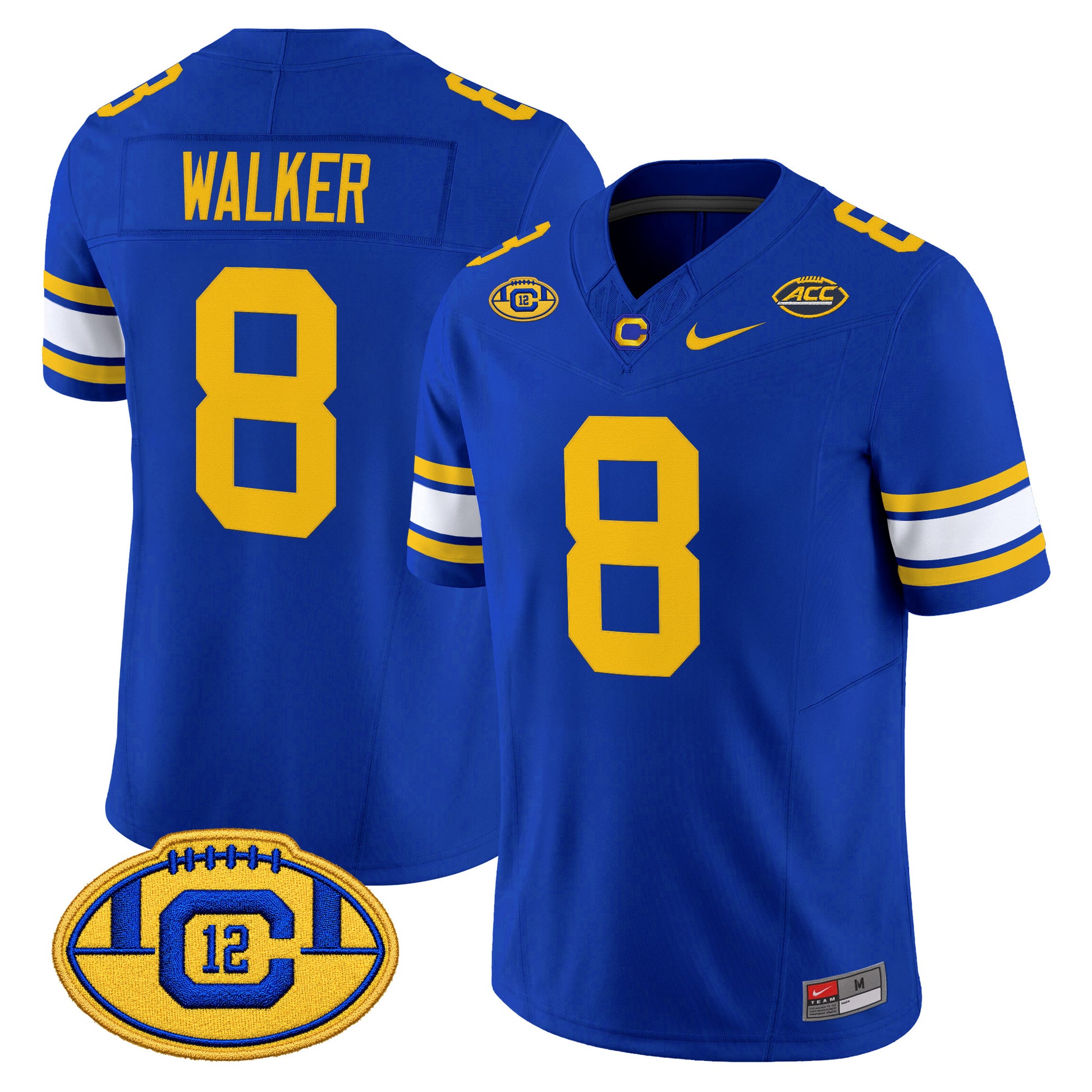 California Golden Bears Throwback Vapor Limited Jersey - Stitched