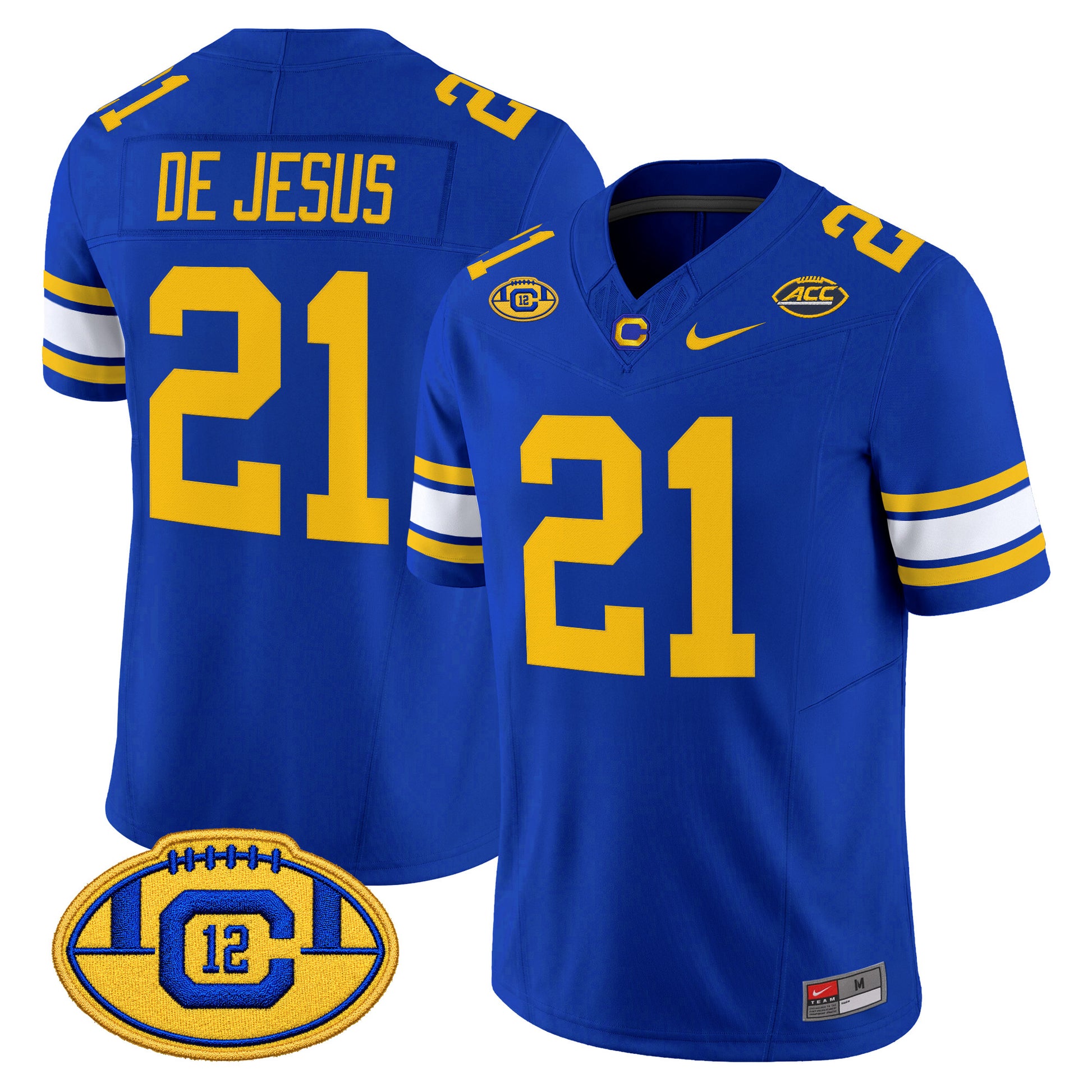 California Golden Bears Throwback Vapor Limited Jersey - Stitched