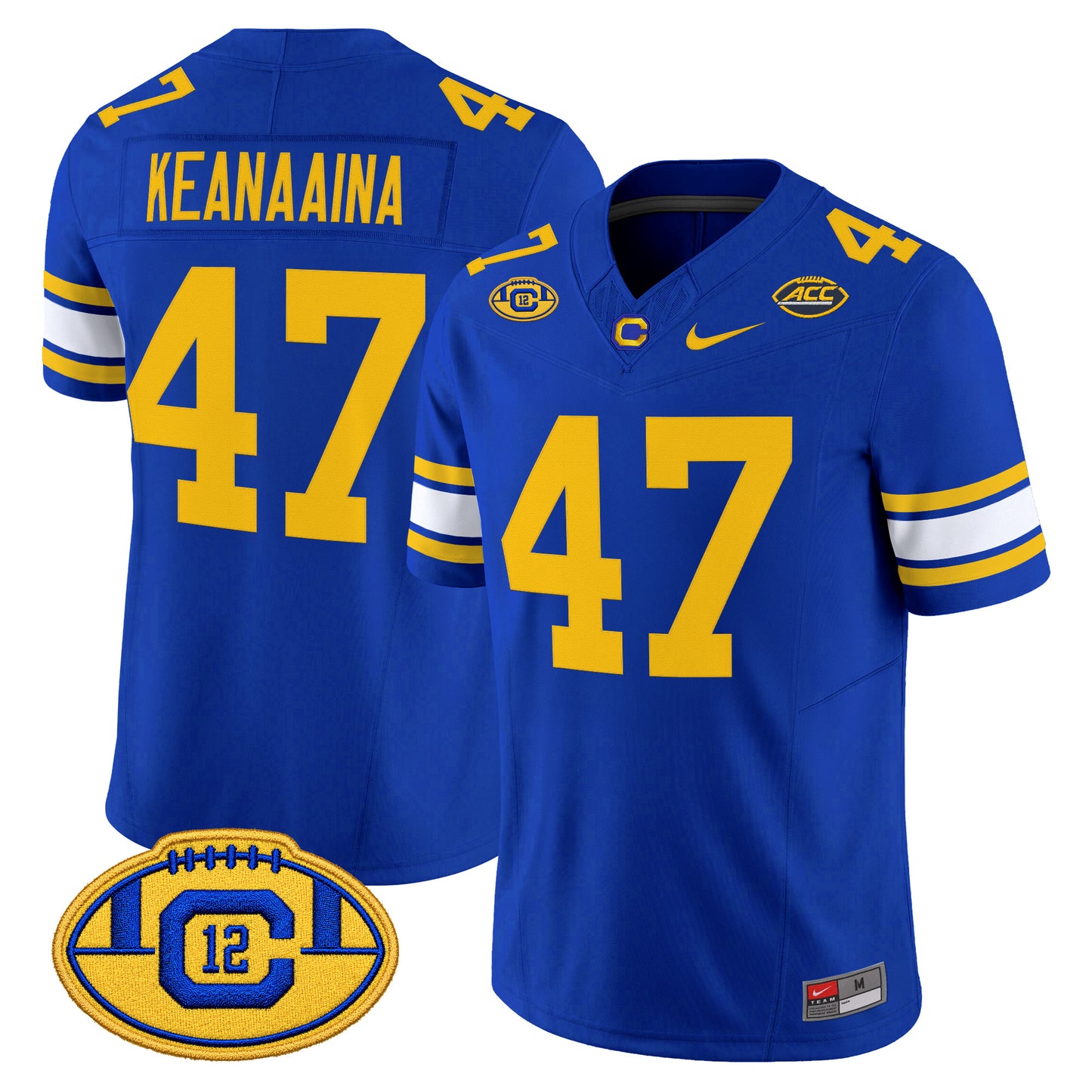 California Golden Bears Throwback Vapor Limited Jersey - Stitched