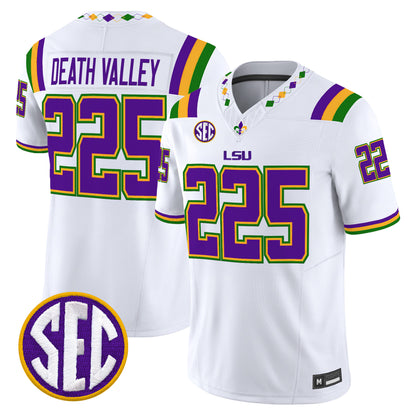  LSU Tigers 2026 "Mardi Gras Edition'' Vapor Limited Jersey - Stitched