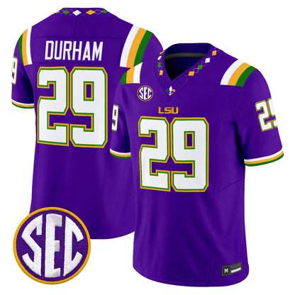  LSU Tigers 2026 "Mardi Gras Edition'' Vapor Limited Jersey - Stitched