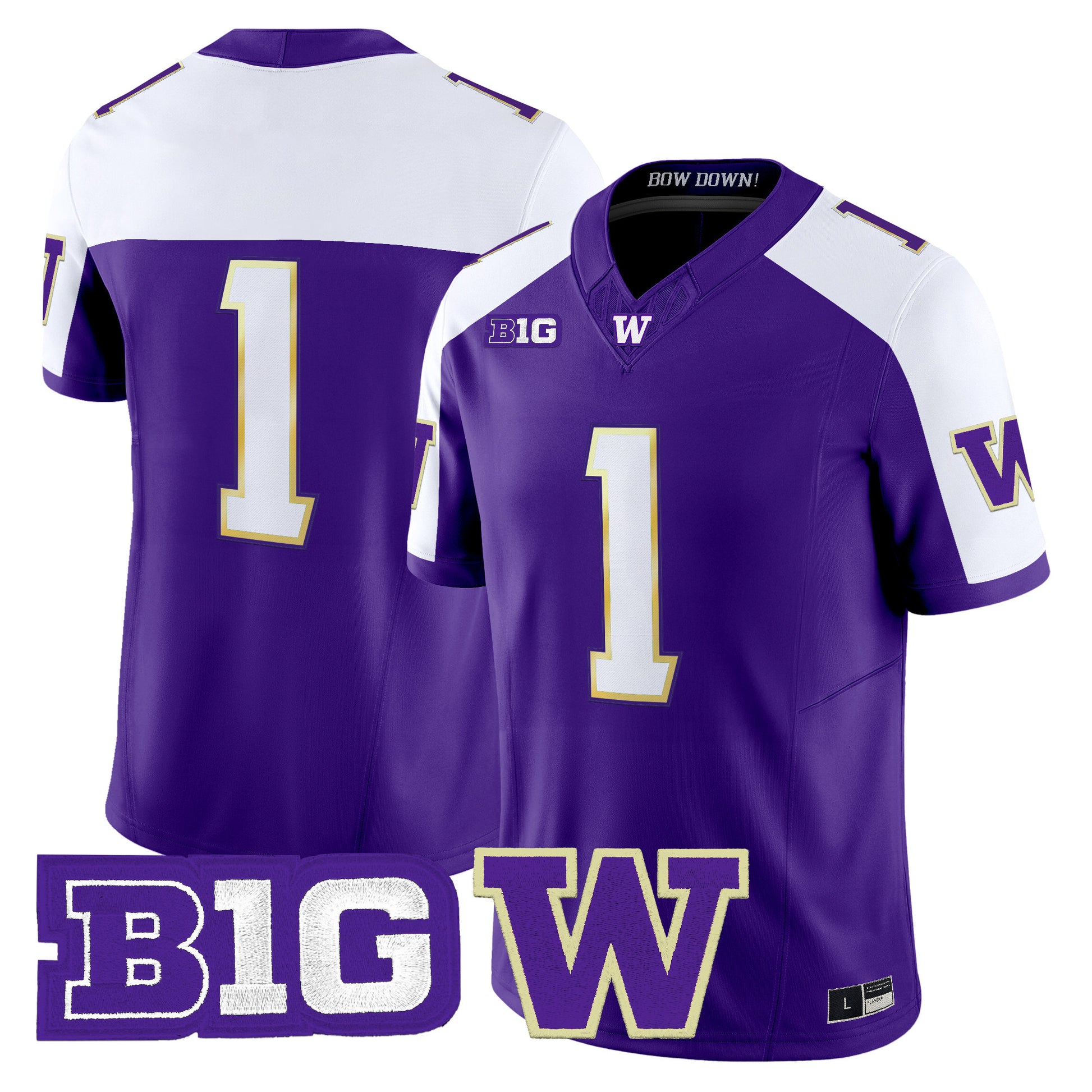Men's Washington Huskies 2026 Vapor Limited Jersey - All Stitched