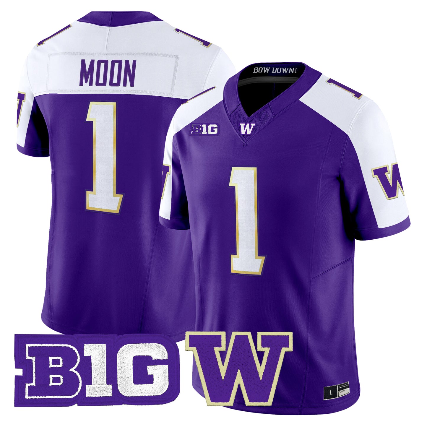 Men's Washington Huskies 2026 Vapor Limited Jersey - All Stitched