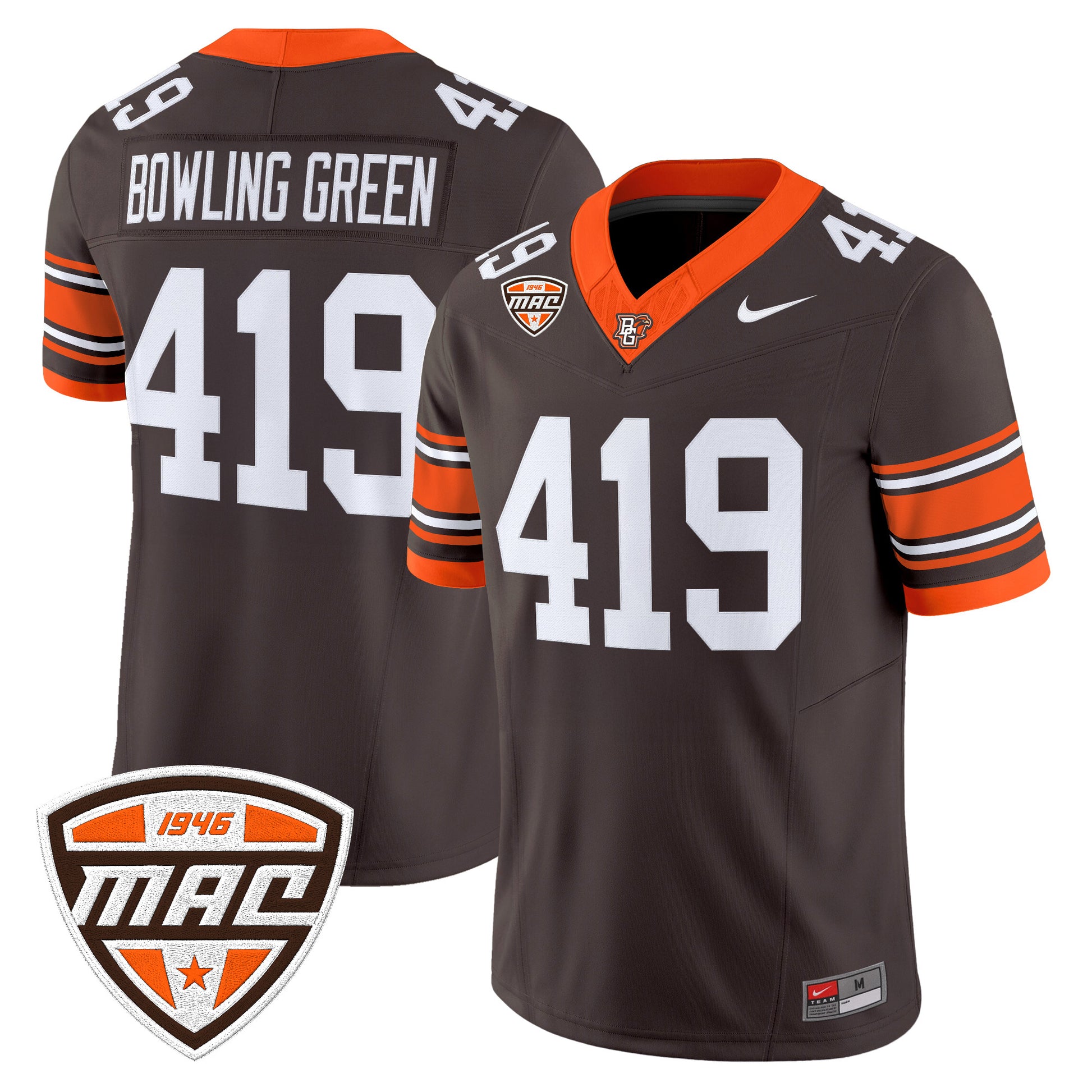 Men's Bowling Green Falcons 2026 Vapor Limited Jersey - All Stitched