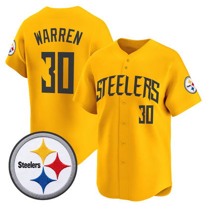 Men's Pittsburgh Steelers 2026 Vapor Baseball Jersey - All Stitched