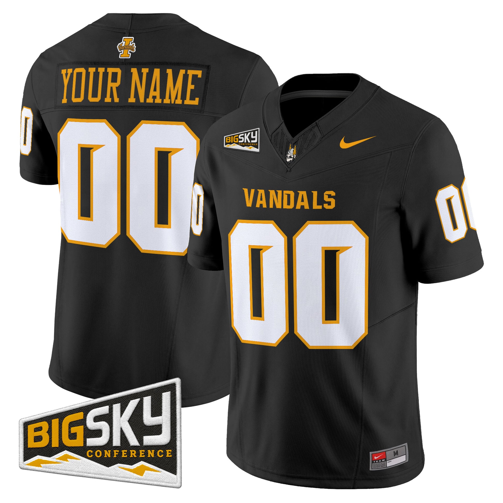Idaho Vandals 2026 Vapor Limited Custom Jersey - Stitched