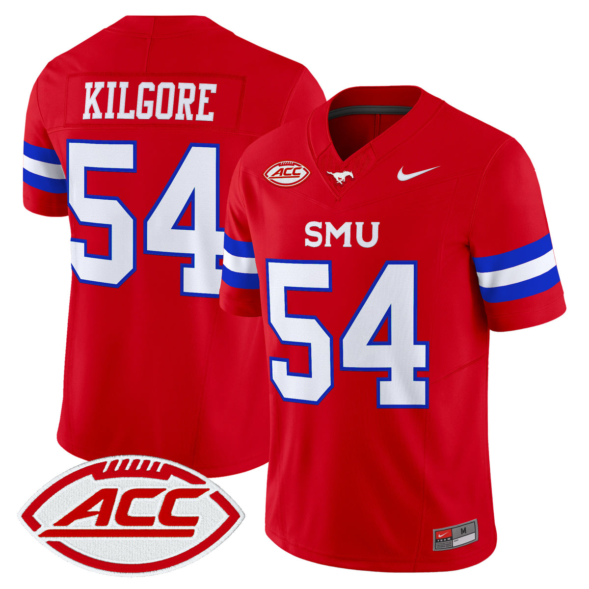  SMU Mustangs 2026 Vapor Limited Jersey - Stitched